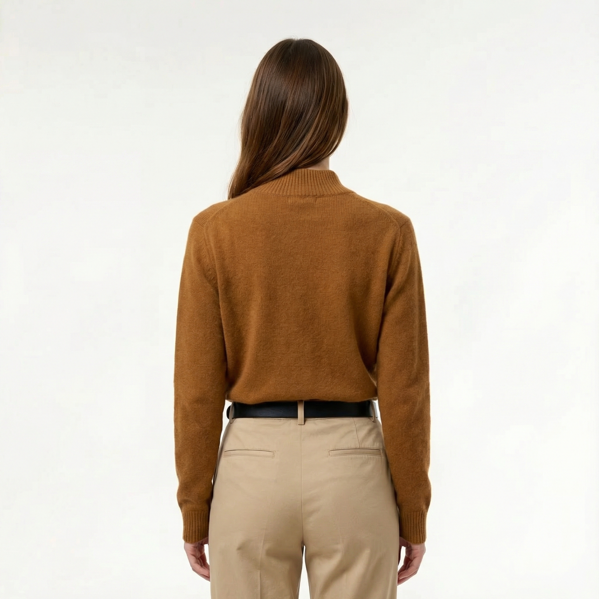 Kardigan Dzianinowy Damski Z Wełny Elegancki Sweter Rozpinany Klasyczny