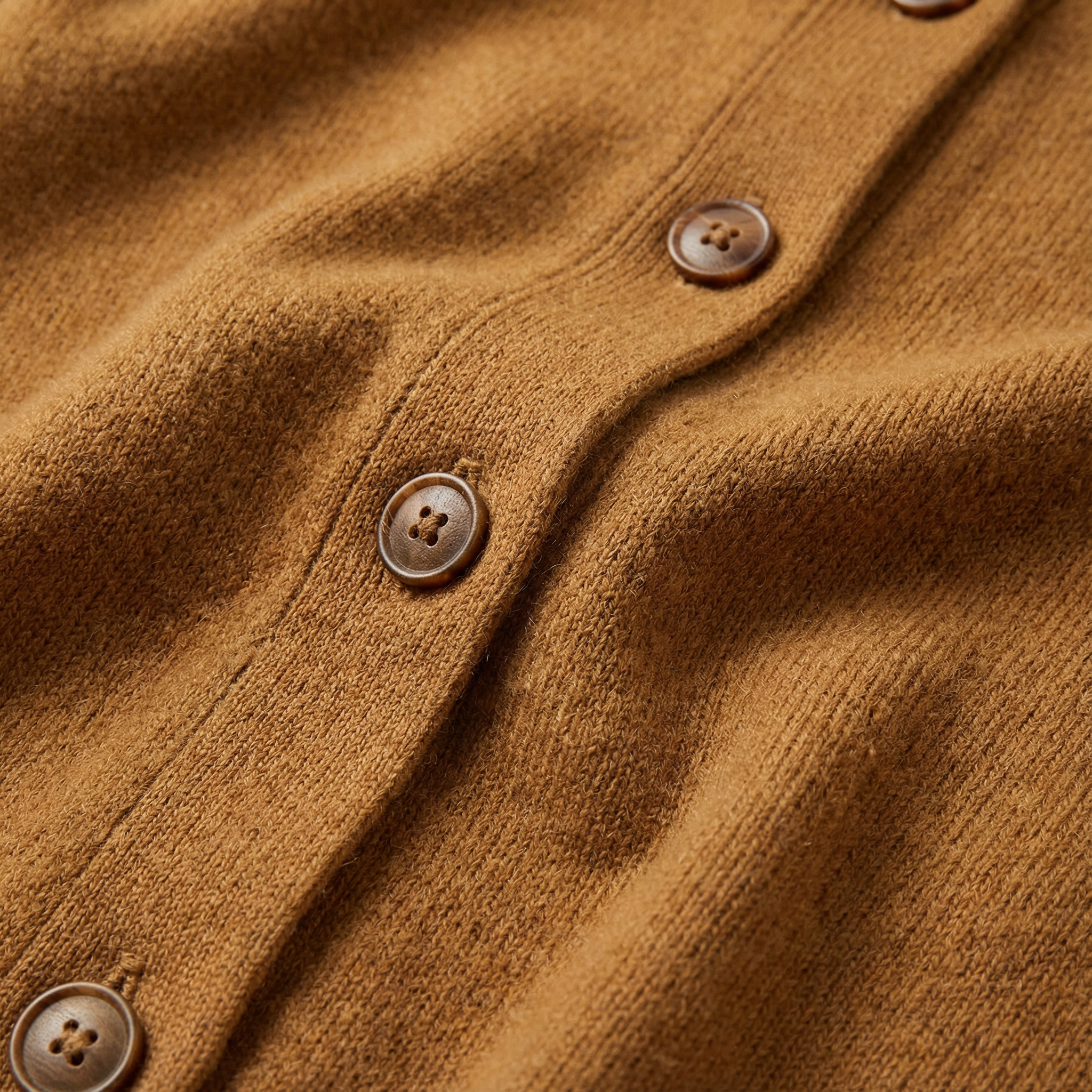 Kardigan Dzianinowy Damski Z Wełny Elegancki Sweter Rozpinany Klasyczny