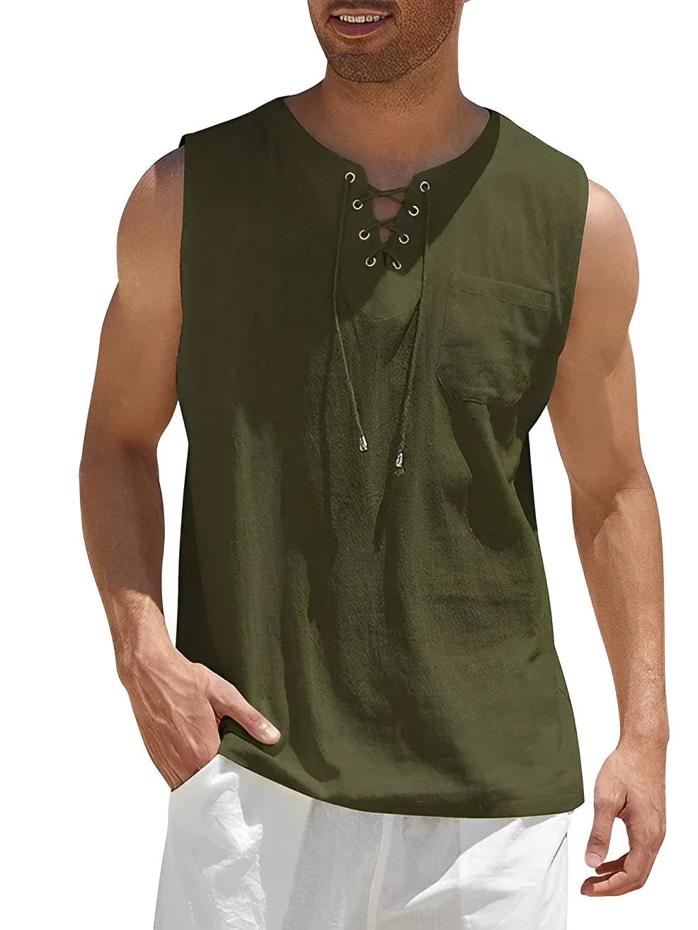 Podkoszulek Męski Casual Stylish Derek