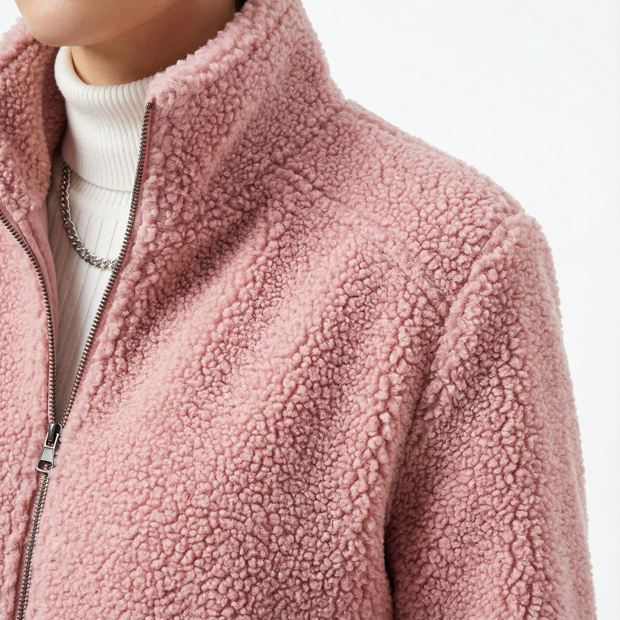 Kurtka Polarowa Damska Vintage Rozpinana Ciepła Bluza Zimowa Outdoor