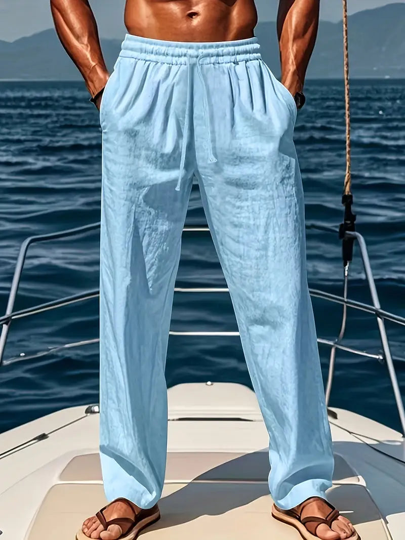 Spodnie Męskie Casual Szerokie Alessandro