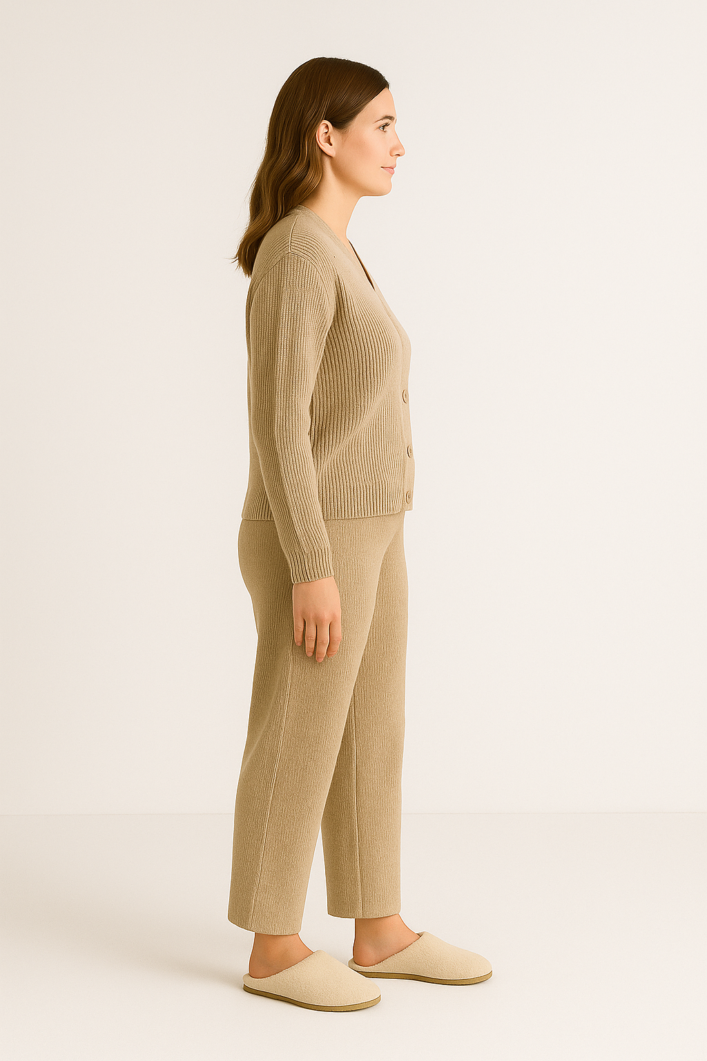 Damski Zestaw Domowy o Nowoczesnym Kroju i Wygodnym Stylu