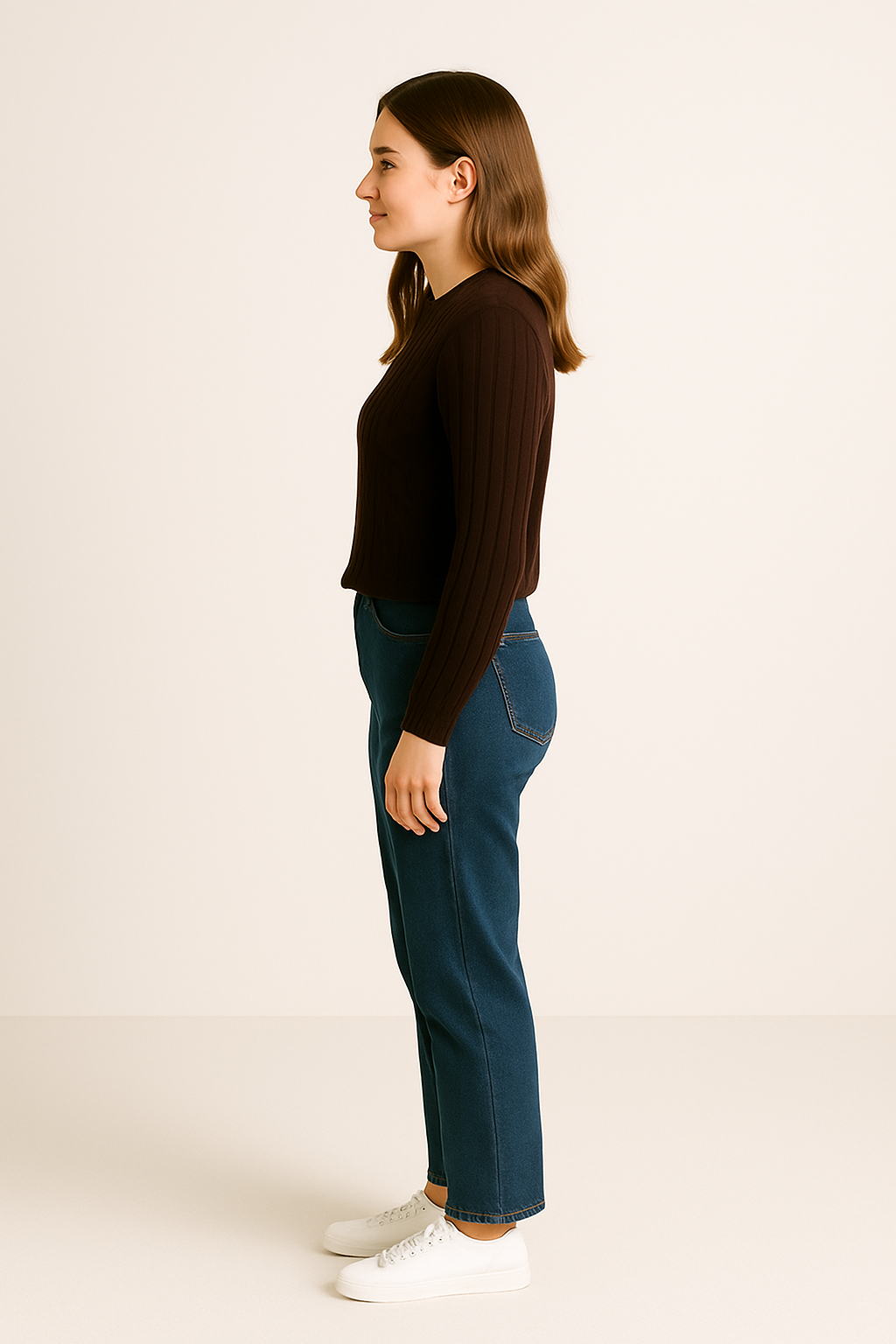 Sweter Damski z Warkoczowym Splotem dla Stylu i Wygody na Co Dzień