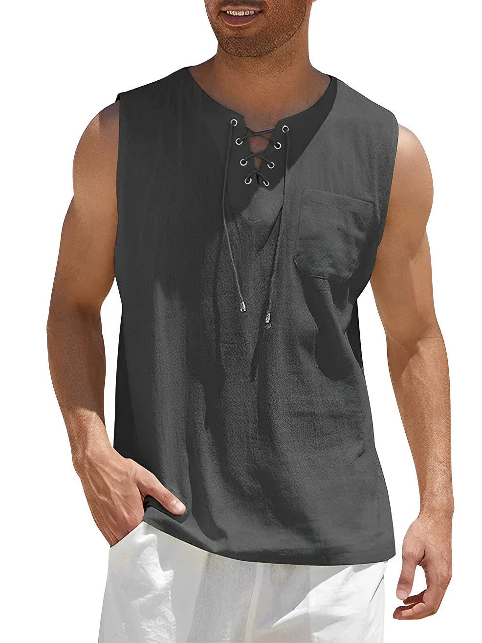 Podkoszulek Męski Casual Stylish Derek