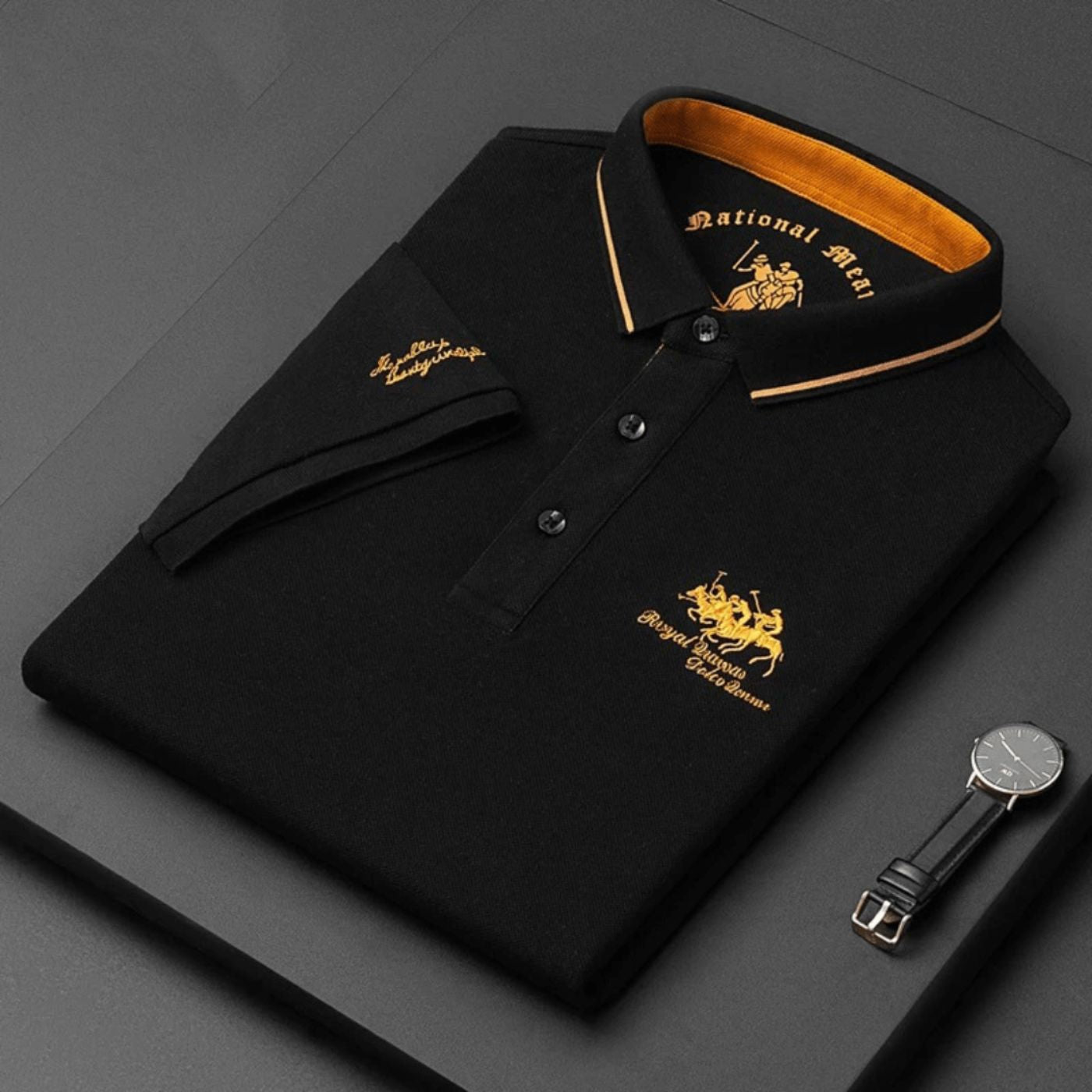 Koszula Męska T-shirt Elegancka Antonio