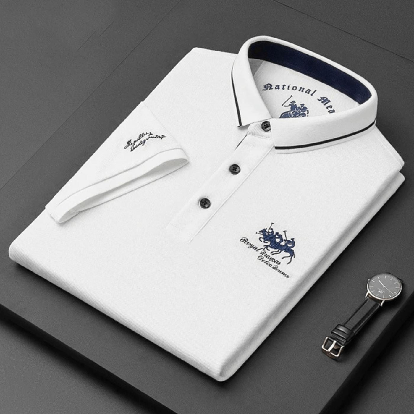 Koszula Męska T-shirt Elegancka Antonio