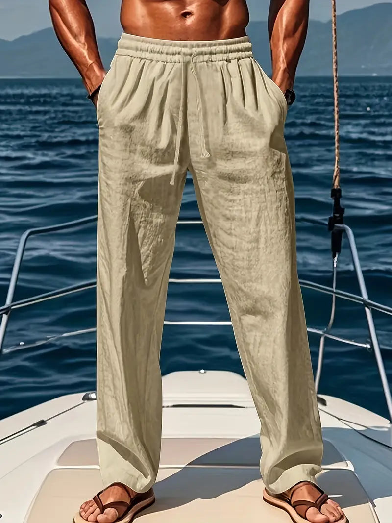 Spodnie Męskie Casual Szerokie Alessandro