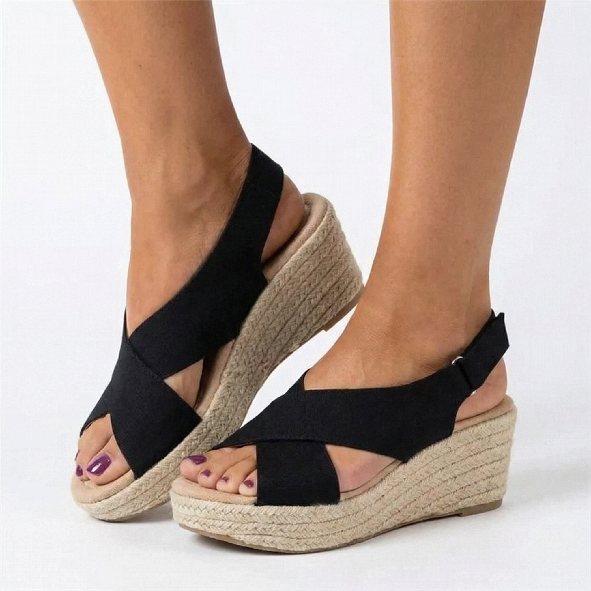 Lekkie Sandały Letnie Stella – Regulowany Pasek, Amortyzowana Podeszwa, Wegańska Skóra