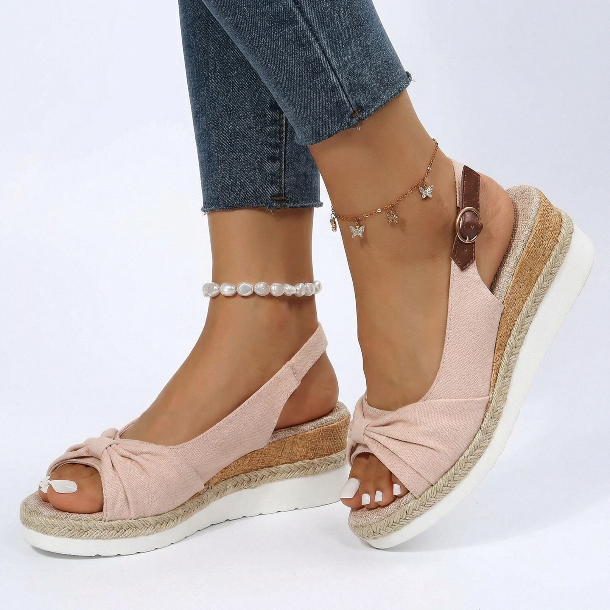 Damskie Sandały Ortopedyczne Orthofoot – Zakryte Palce, Ergonomiczne Wsparcie Łuku Stopy, Lekki Komfort na Co Dzień