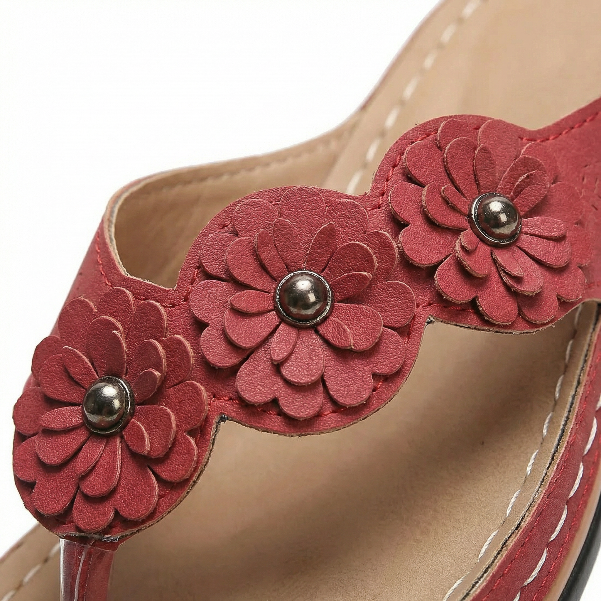 Damskie Sandały Ortopedyczne Flammara – Anatomiczna Wkładka, Zaawansowane Wsparcie Łuku Stopy, Ulga przy Zapaleniu Rozcięgna Podeszwowego