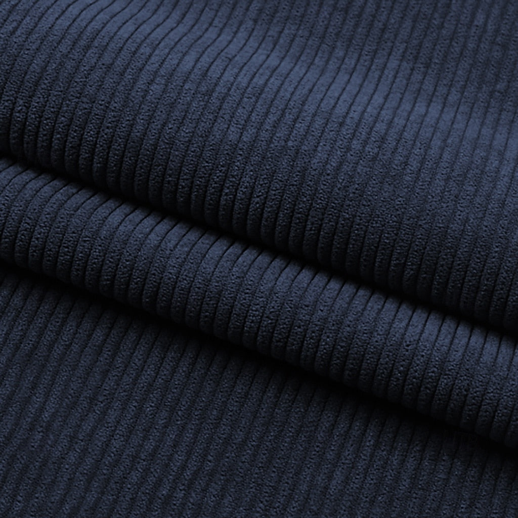 Męska Marynarka Sztruksowa Navy Blue
